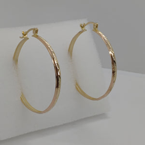 ARRACADAS PAR ORO 10 K 3,50 GRMS (SEMINUEVO)