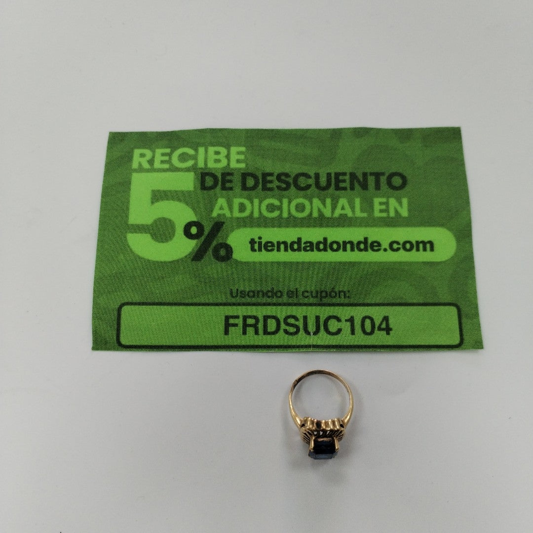ANILLO ORO 14 K 4.1 GRMS (SEMINUEVO)