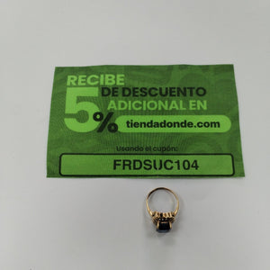 ANILLO ORO 14 K 4.1 GRMS (SEMINUEVO)