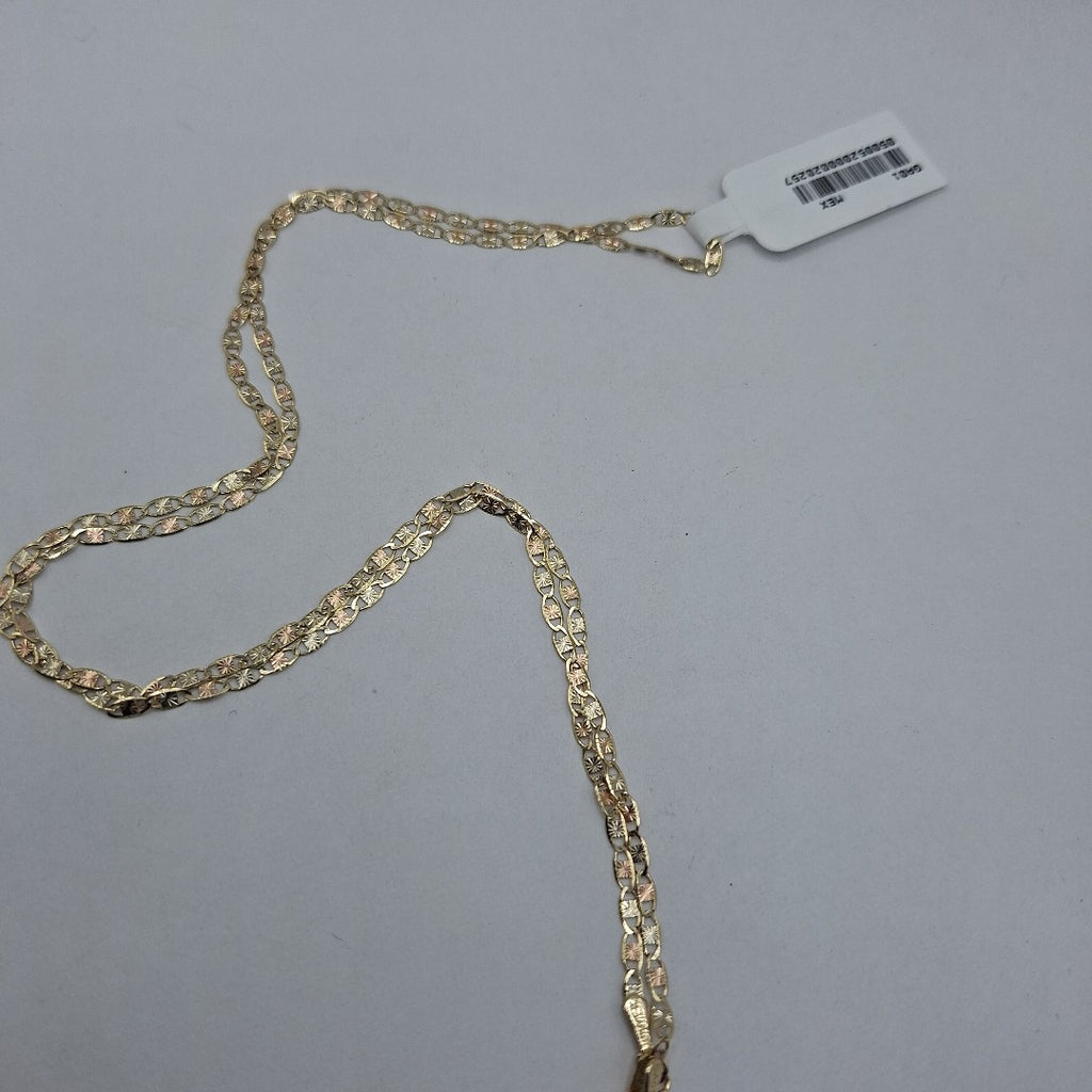 CADENAS TEJIDO GUCHI ORO 10K 60 CM 2.9 GR (NUEVO)