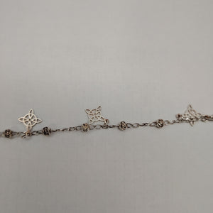 PULSERA TEJIDO ESPECIAL PLATA .925 18 CM 3.2 GR (NUEVO)