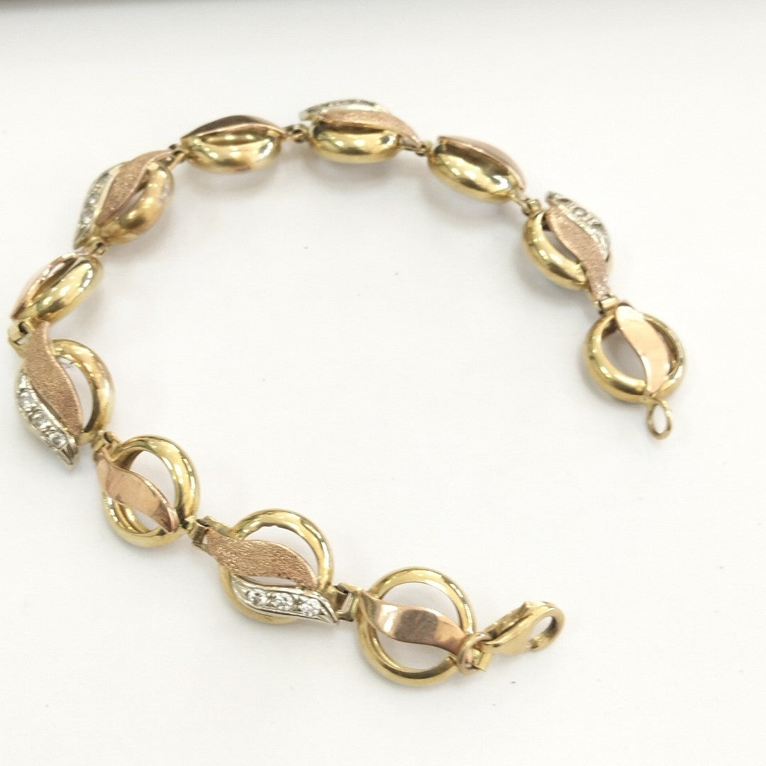BRAZALETE ORO 10 K 13,00 GRMS (SEMINUEVO)