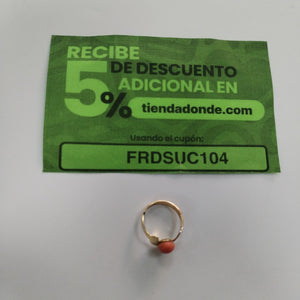ANILLO ORO 14 K 3.1 GRMS (SEMINUEVO)
