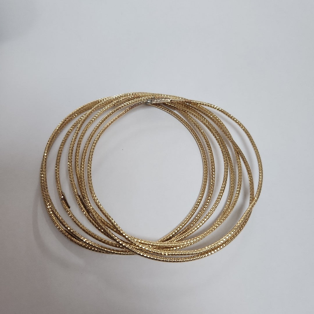 SEMANARIO DE PULSERAS ORO 10 K 17.7 GRMS (SEMINUEVO)