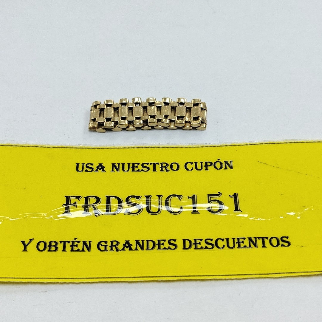 ANILLO ORO 14 K 3.7 GRMS (SEMINUEVO)
