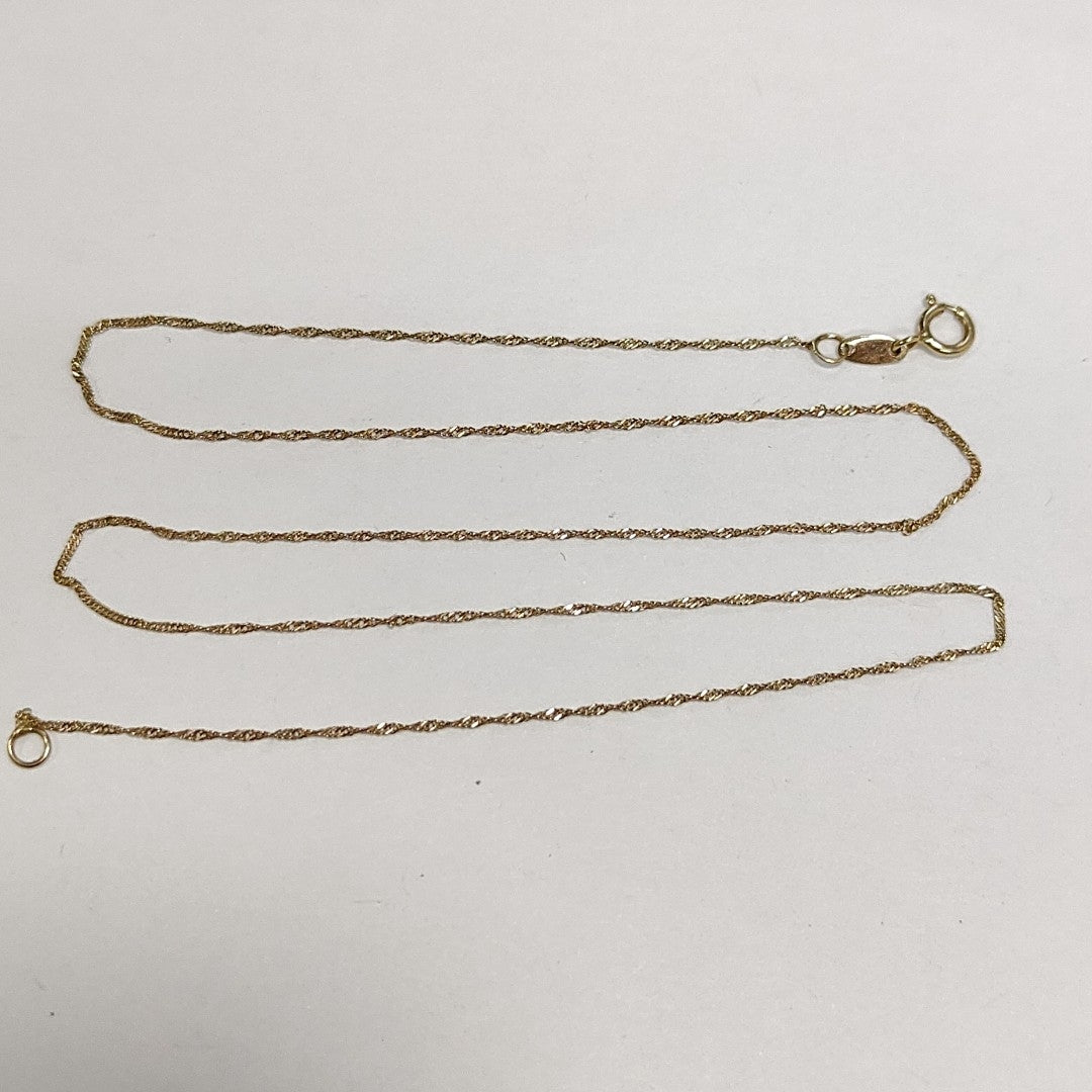CADENA ORO 14 K 0,60 GRMS (SEMINUEVO)