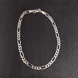 PULSERA TEJIDO 3X1 PLATA .925 18 CM 2.8 GR (NUEVO)