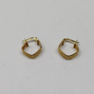 ARRACADAS PAR ORO 14 K 1.5 GRMS (SEMINUEVO)