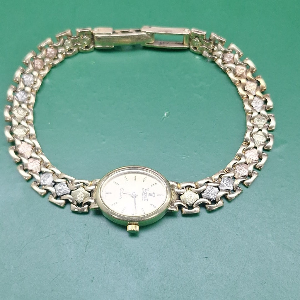 RELOJ CAJA Y PULSO ORO ORO 14 K 18.8 GRMS (SEMINUEVO)