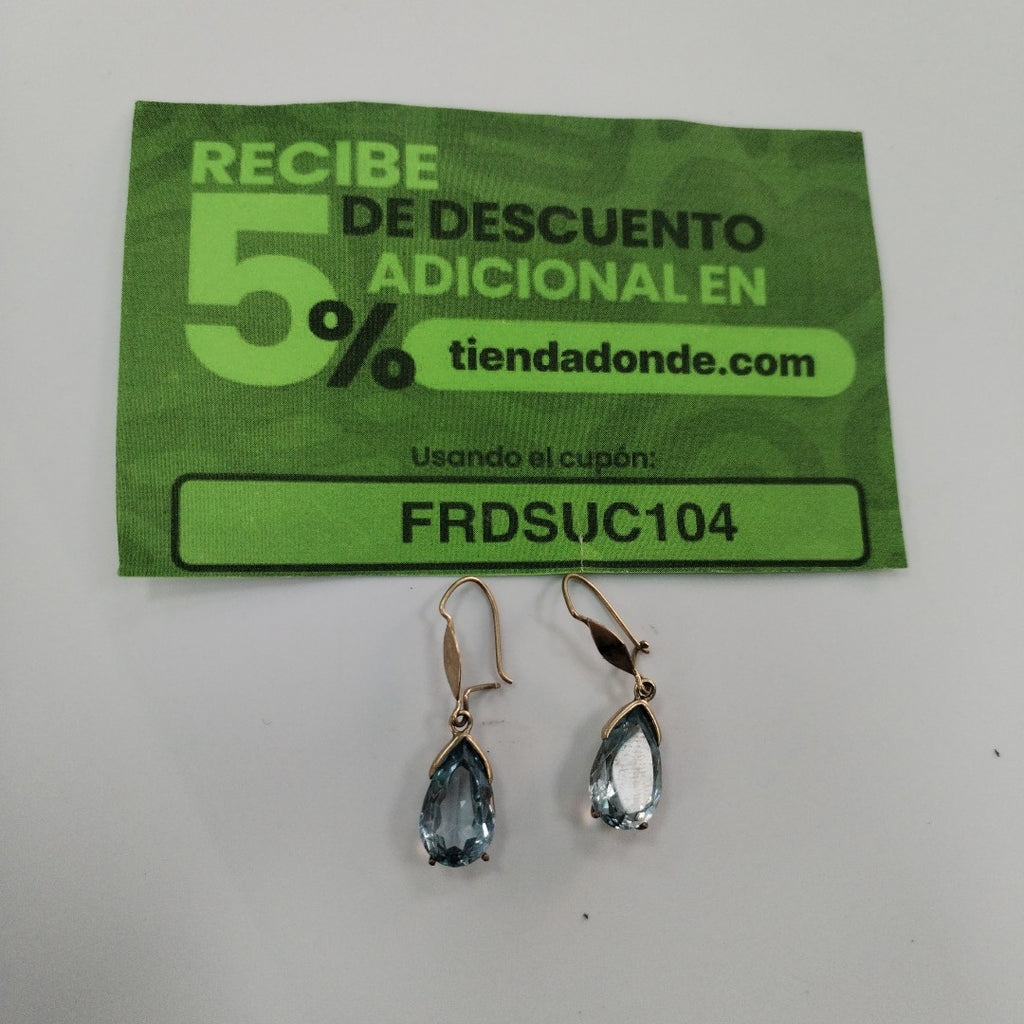ARETES PAR ORO 14 K 5.3 GRMS (SEMINUEVO)