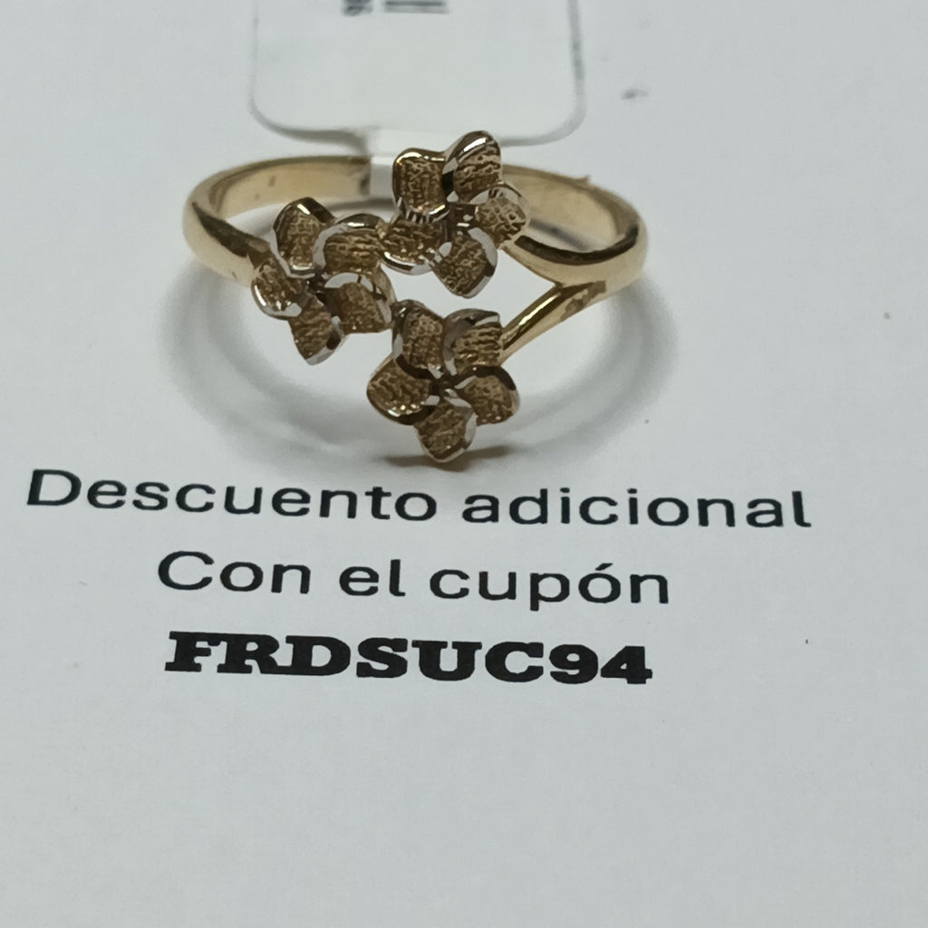 ANILLOS DAMA ORO 14K 2 (NUEVO)