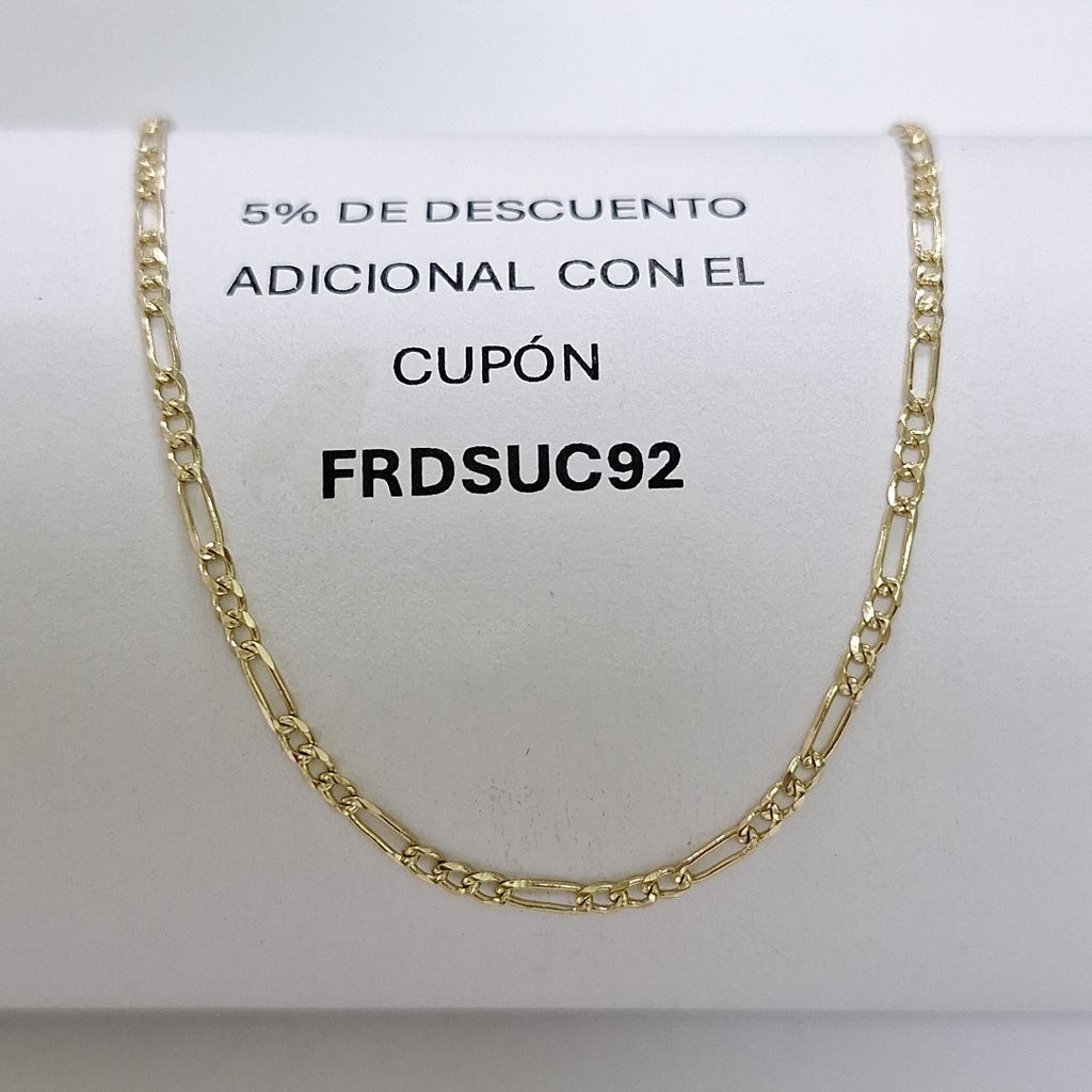 PULSERA 3X1 ORO 14K 21 CM 1.7 GR (NUEVO)