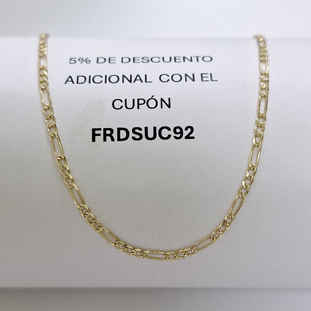 PULSERA 3X1 ORO 14K 21 CM 1.7 GR (NUEVO)