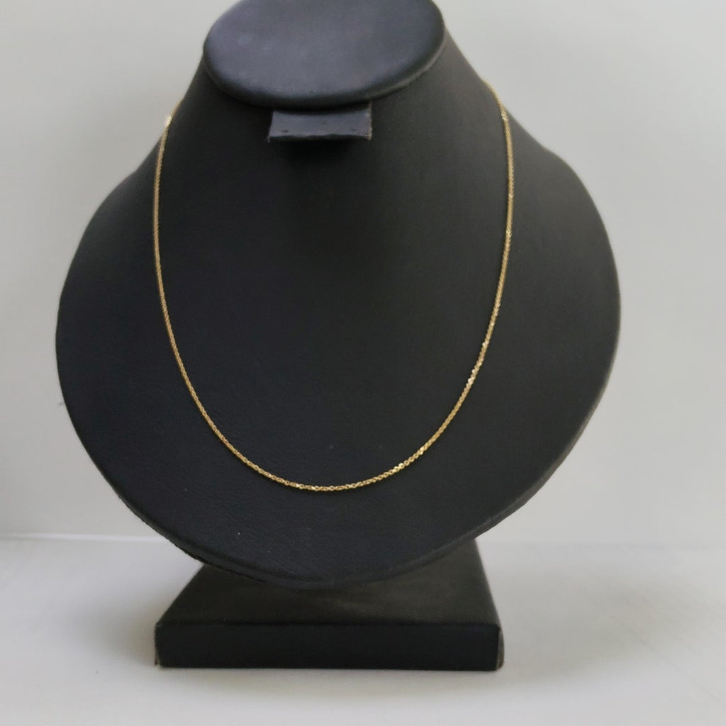 CADENA ORO 14 K 1.2 GRMS (SEMINUEVO)