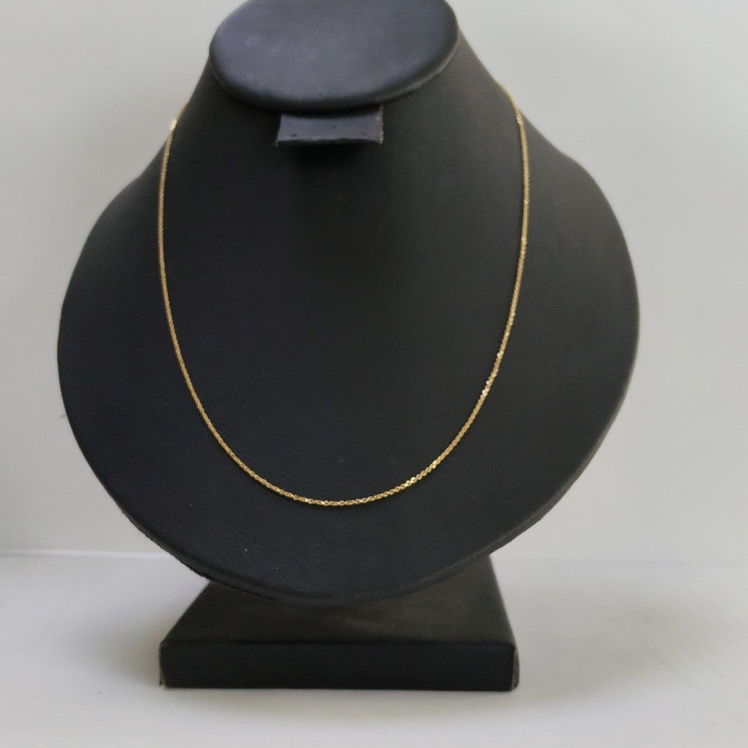 CADENA ORO 14 K 1.2 GRMS (SEMINUEVO)