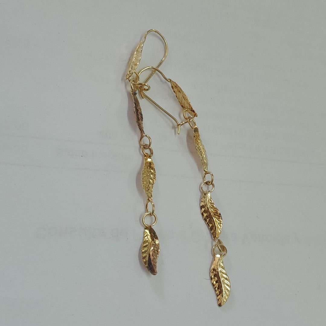 ARETES PAR ORO 10 K 1,00 GRMS (SEMINUEVO)