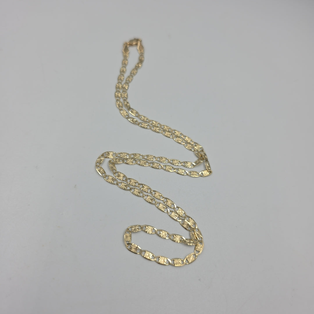 CADENAS GUCHI ORO 14K 55 CM 7.1 GR (NUEVO)