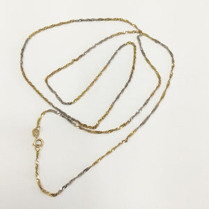 CADENA ORO 14 K 2,30 GRMS (SEMINUEVO)