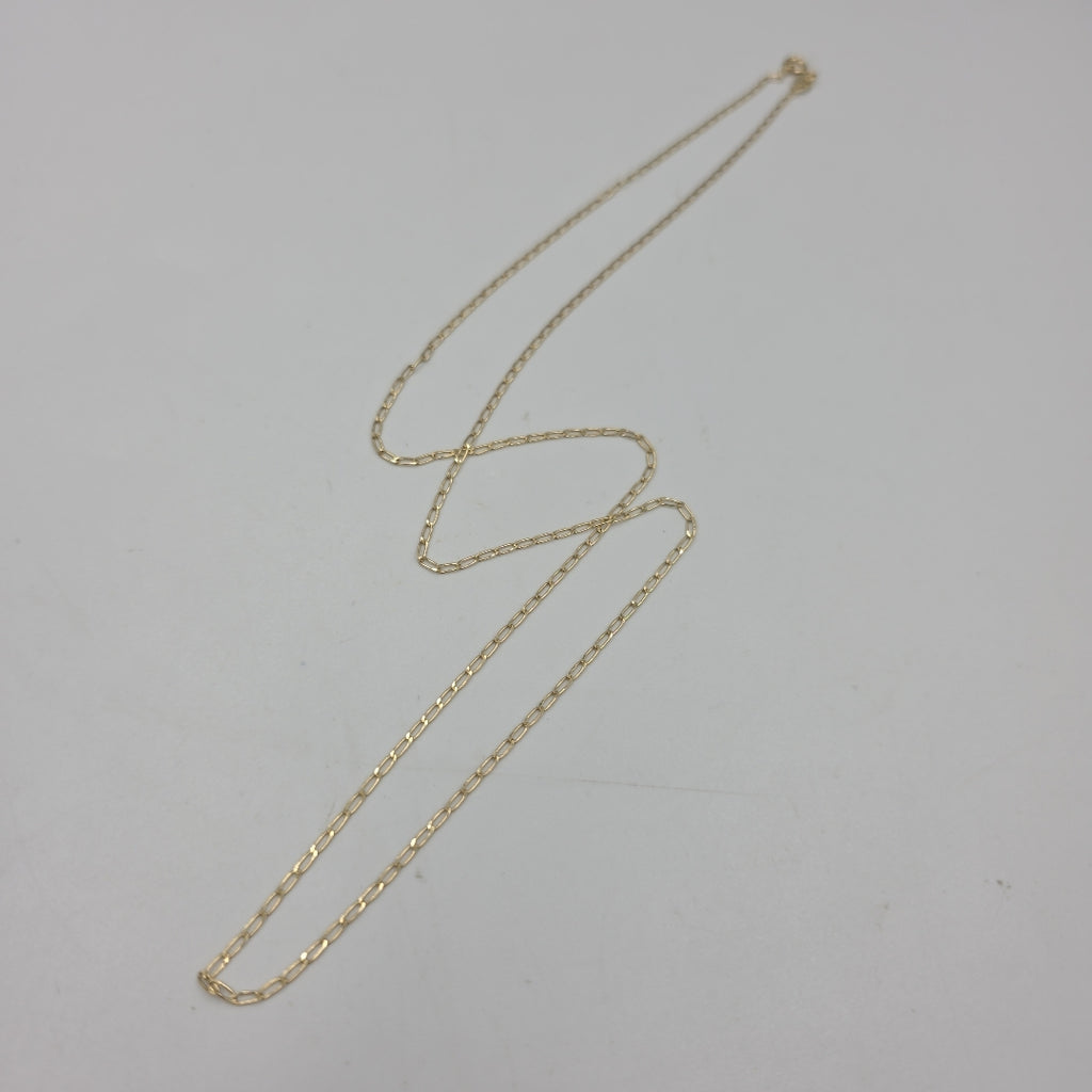 CADENAS TEJIDO ESLABONES ORO 10K 60 CM 2.1 GR (NUEVO)