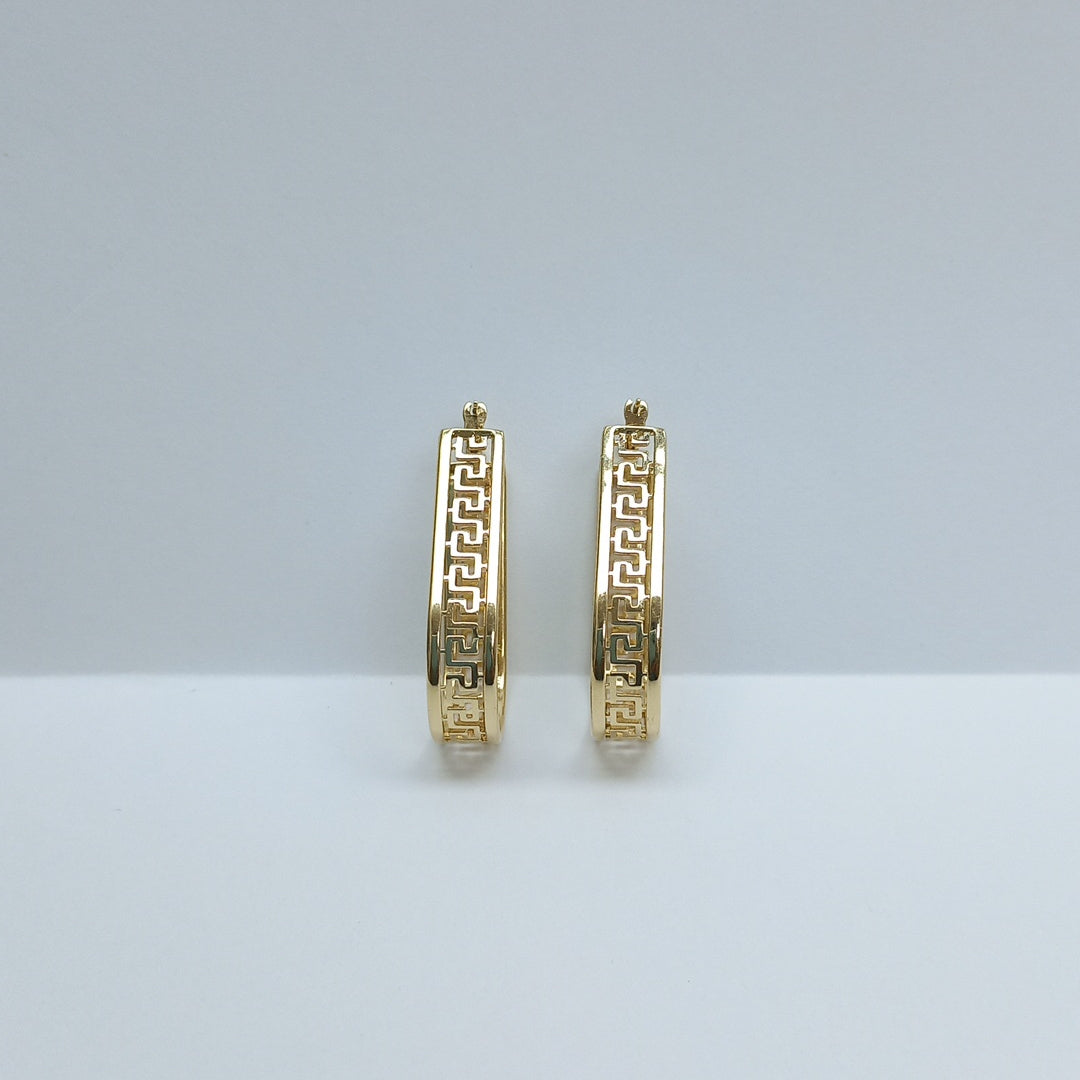 ARRACADAS PAR ORO 14 K 6,20 GRMS (SEMINUEVO)