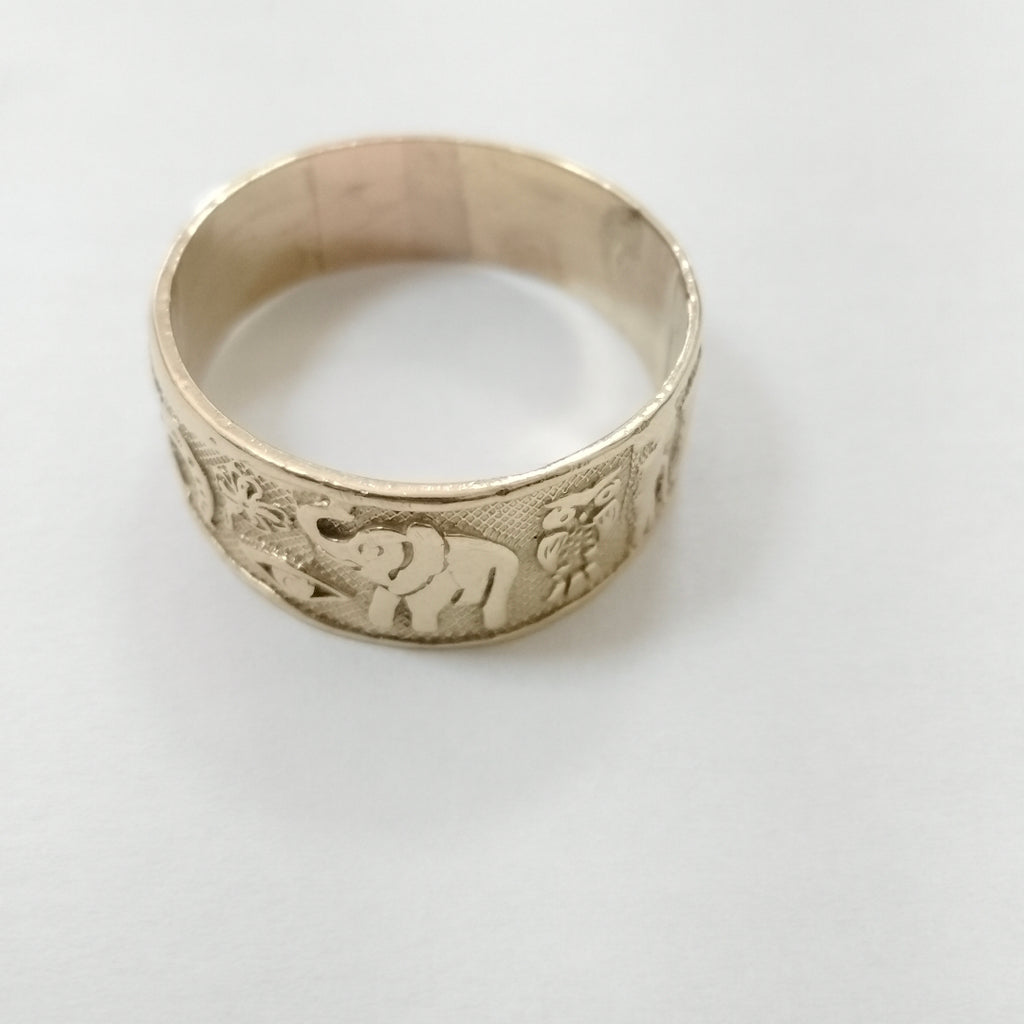 ANILLO ORO 10 K 4.9 GRMS (SEMINUEVO)