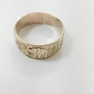 ANILLO ORO 10 K 4.9 GRMS (SEMINUEVO)