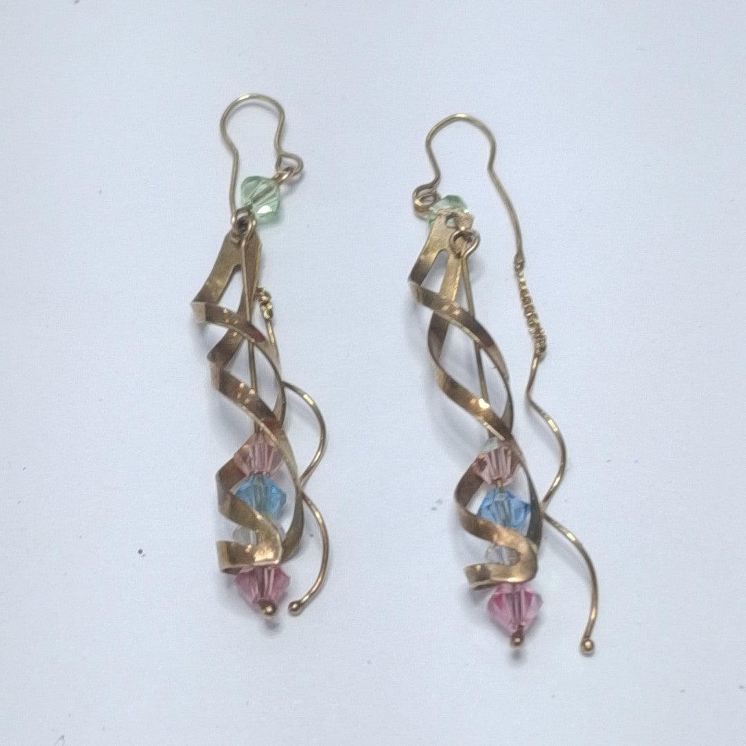 ARETES PAR ORO 10 K 2.6 GRMS (SEMINUEVO)