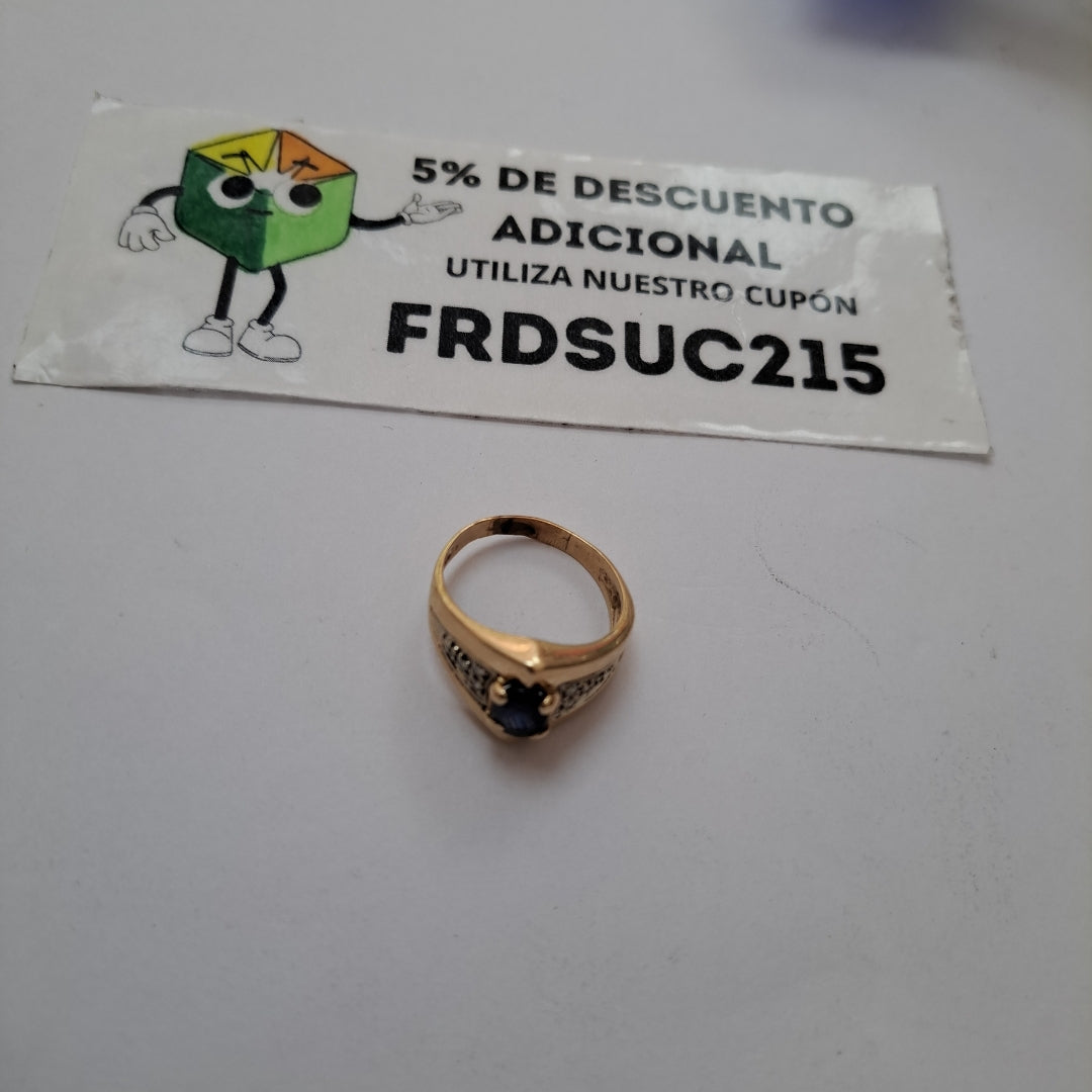 ANILLO ORO 10 K 7.7 GRMS (SEMINUEVO)