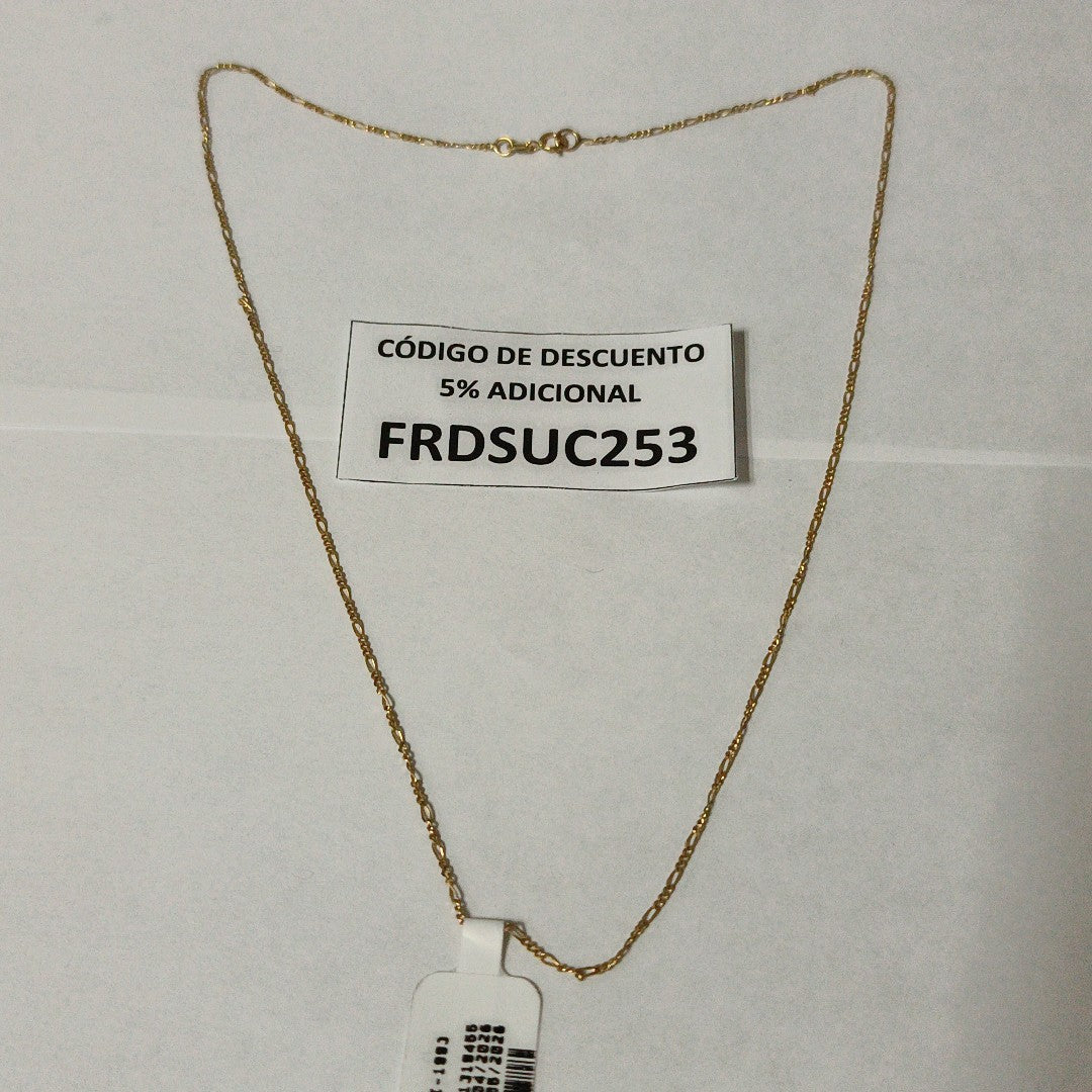 CADENA ORO 14 K 1.3 GRMS (SEMINUEVO)