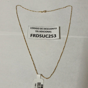 CADENA ORO 14 K 1.3 GRMS (SEMINUEVO)