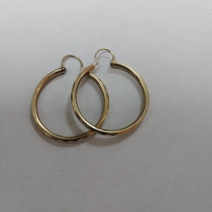 ARRACADAS PAR ORO 14 K 2.9 GRMS (SEMINUEVO)