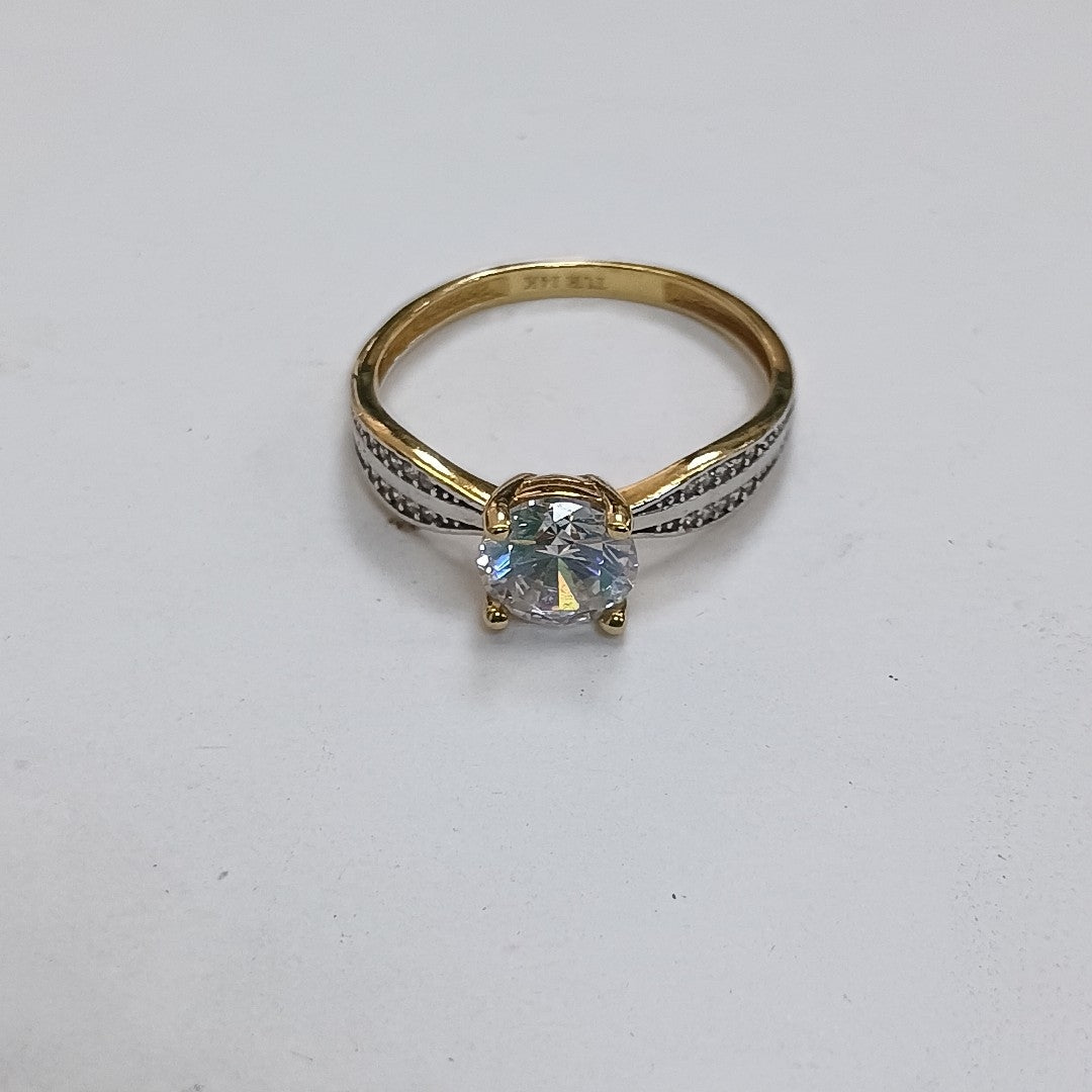 SOLITARIO ORO 14 K 1.7 GRMS (SEMINUEVO)