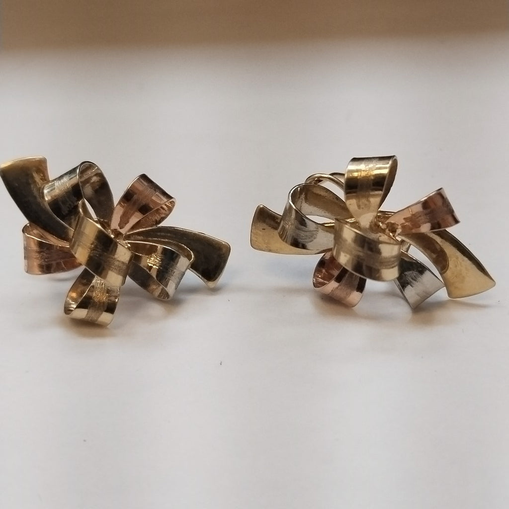ARETES PAR ORO 10 K 7,30 GRMS (SEMINUEVO)