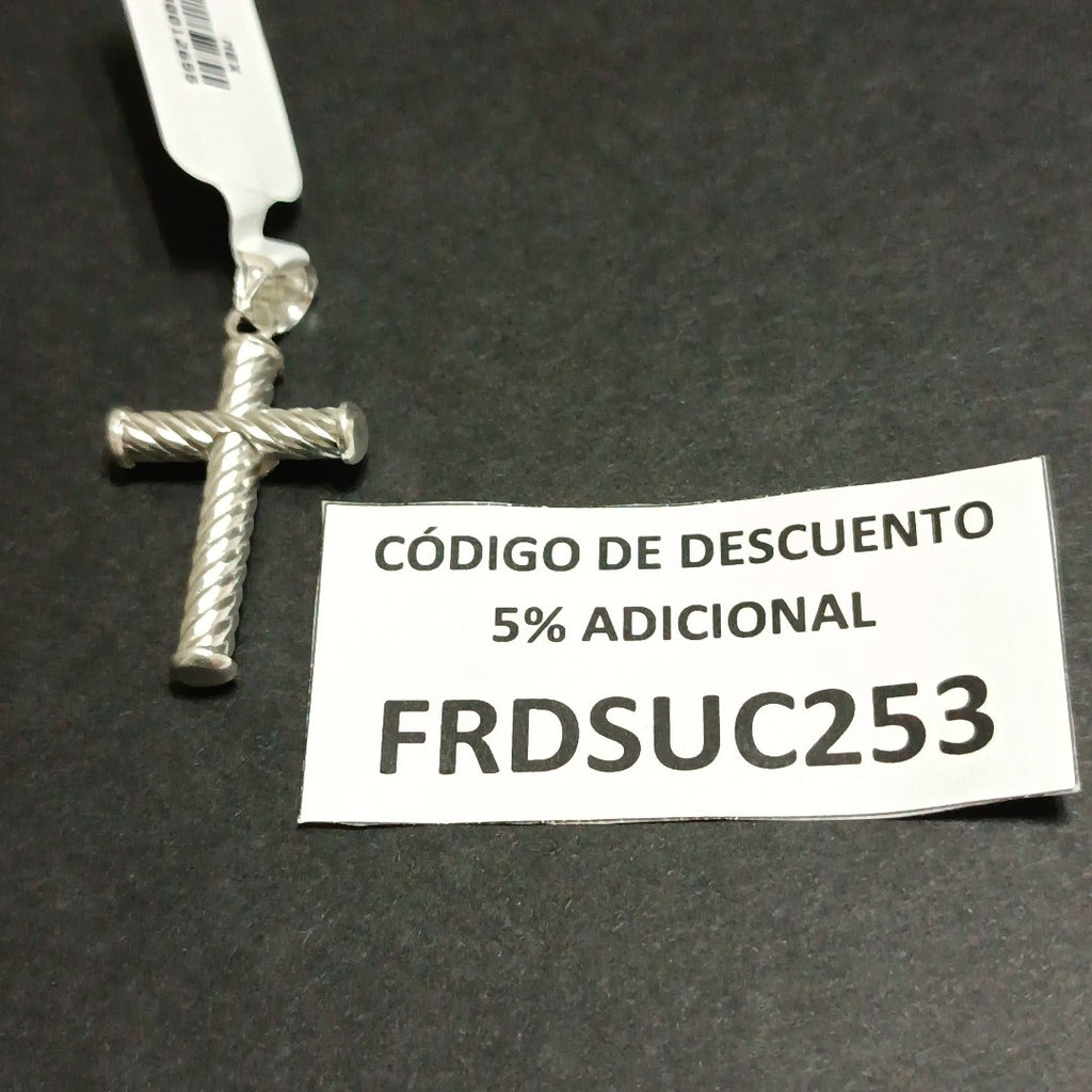 CRUZ PLATA .925 3.2 GR (NUEVO)