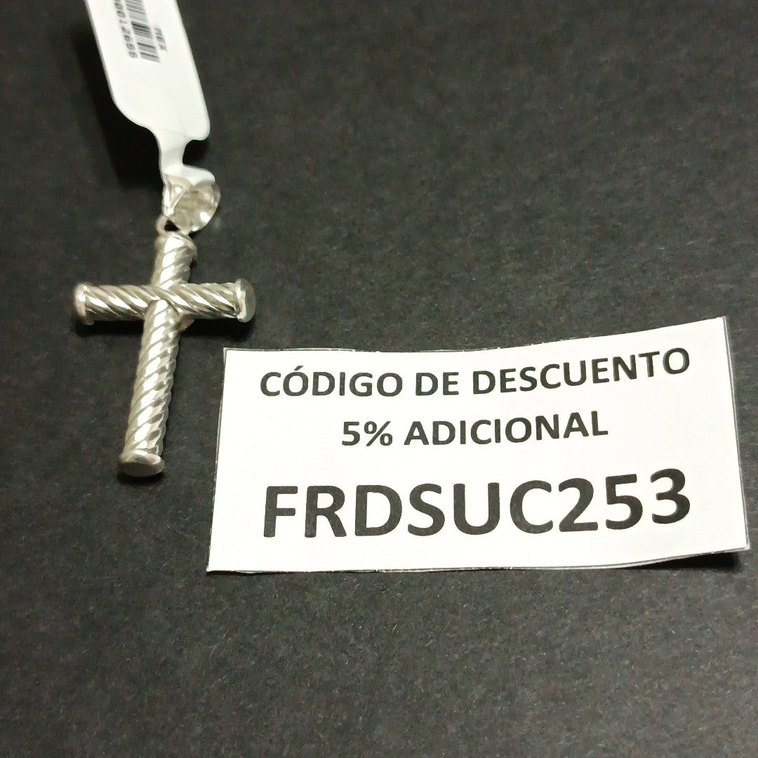 CRUZ PLATA .925 3.2 GR (NUEVO)