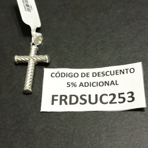 CRUZ PLATA .925 3.2 GR (NUEVO)