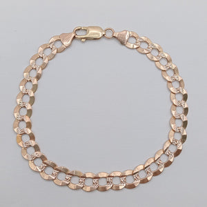 PULSERA ORO, RODIADO 14 K 15.4 GRMS (SEMINUEVO)