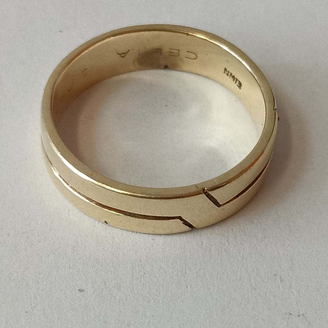 ARGOLLA ORO 14 K 5.3 GRMS (SEMINUEVO)