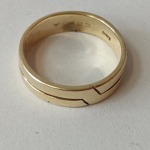 ARGOLLA ORO 14 K 5.3 GRMS (SEMINUEVO)