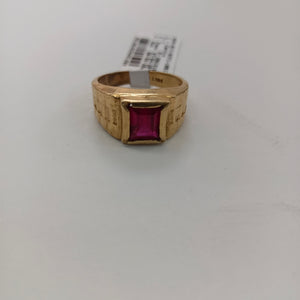 ANILLO ORO 14 K 7.3 GRMS (SEMINUEVO)