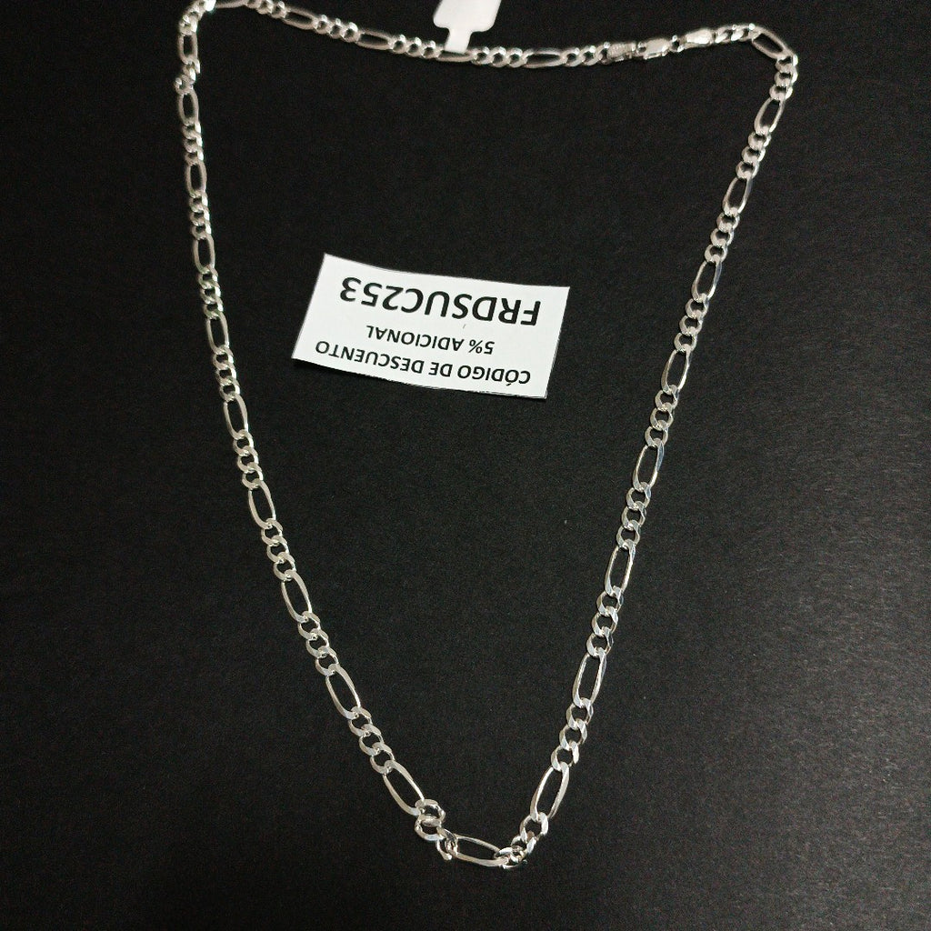 CADENA TEJIDO 3X1 PLATA .925 60 CM 17.4 GR (NUEVO)