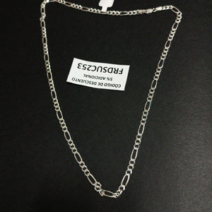 CADENA TEJIDO 3X1 PLATA .925 60 CM 17.4 GR (NUEVO)