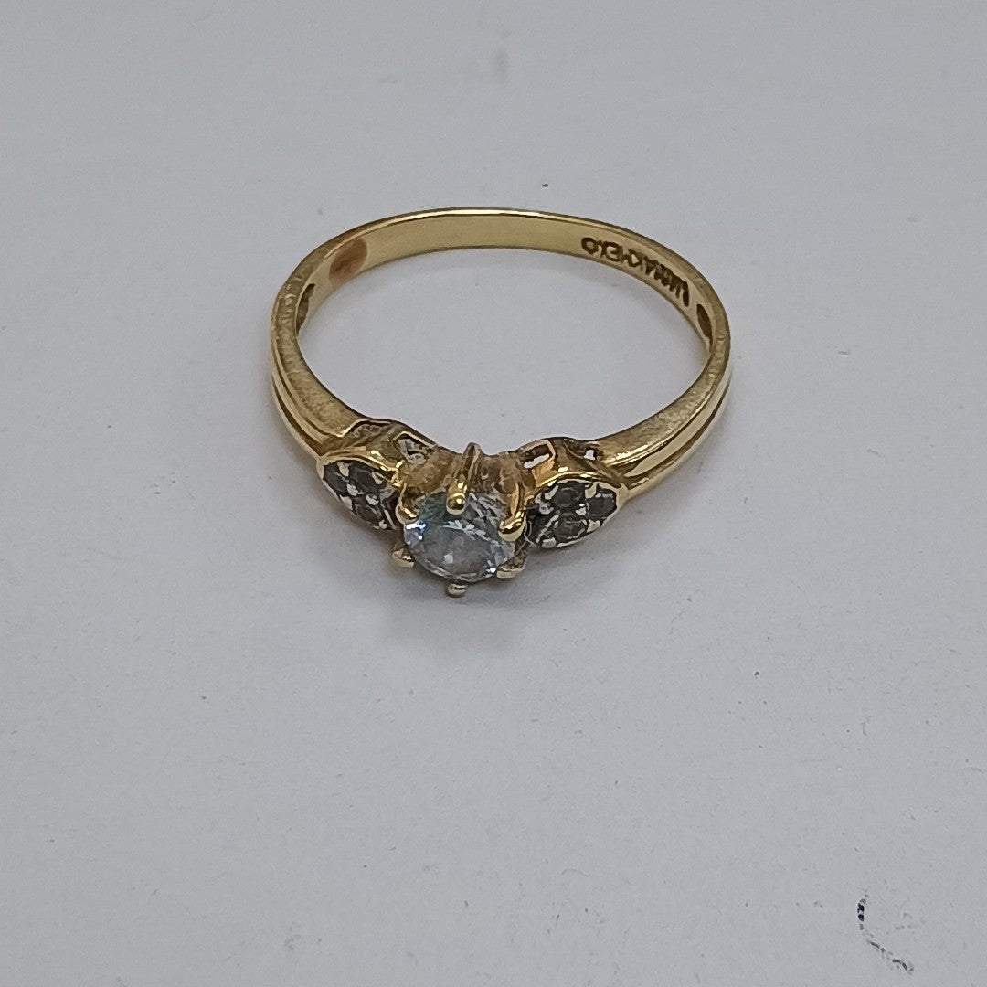 SOLITARIO ORO 14 K 2 GRMS (SEMINUEVO)