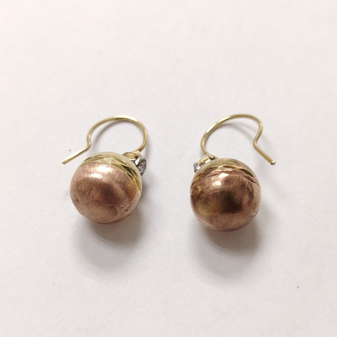 ARETES PAR ORO 10 K 3.6 GRMS (SEMINUEVO)