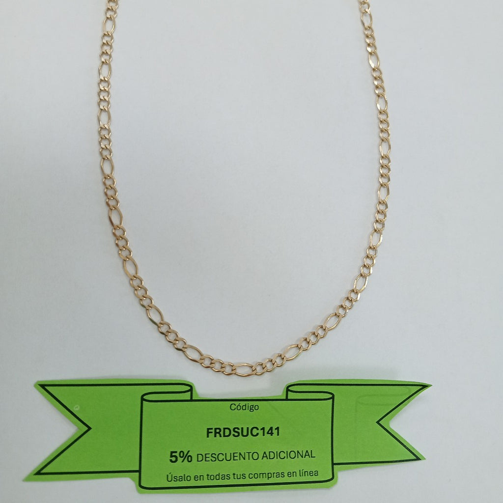 CADENA ORO 10 K 6.4 GRMS (SEMINUEVO)