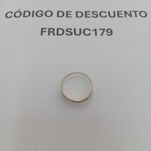 ANILLO ORO 10 K 1.3 GRMS (SEMINUEVO)
