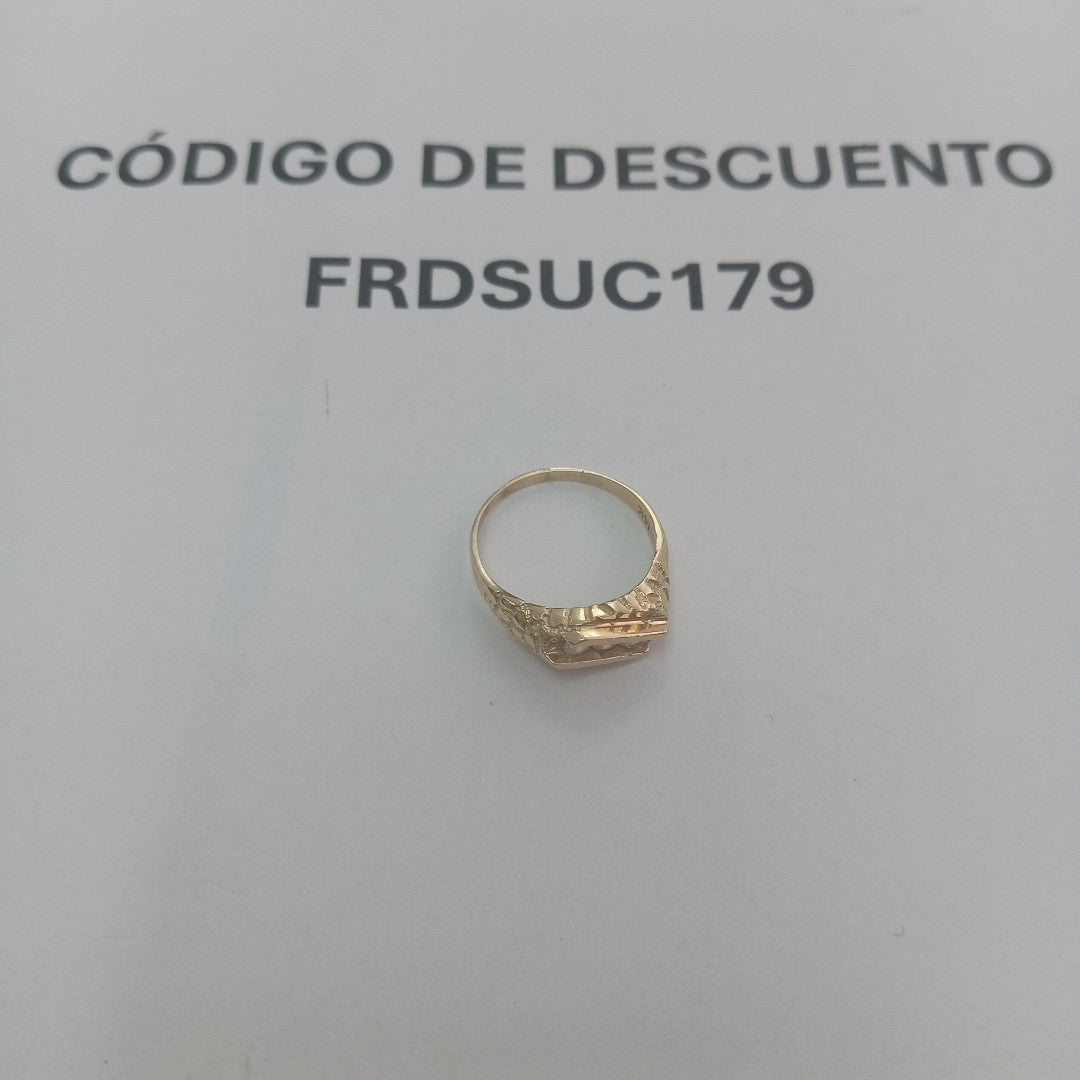ANILLITO ORO 14 K 2.6 GRMS (SEMINUEVO)