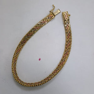 PULSERA ORO 14 K 10,90 GRMS (SEMINUEVO)