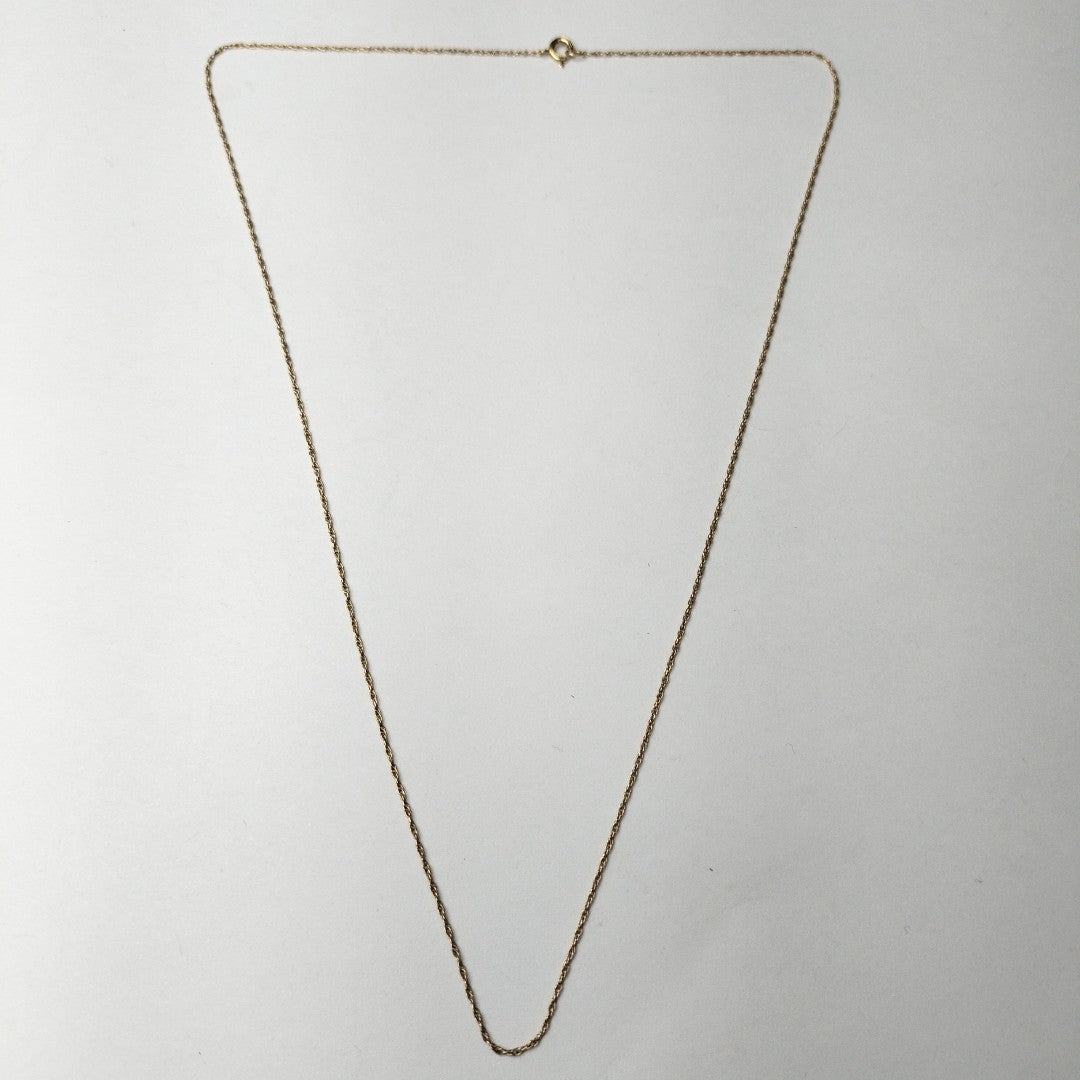 CADENA ORO 14 K 1.1 GRMS (SEMINUEVO)