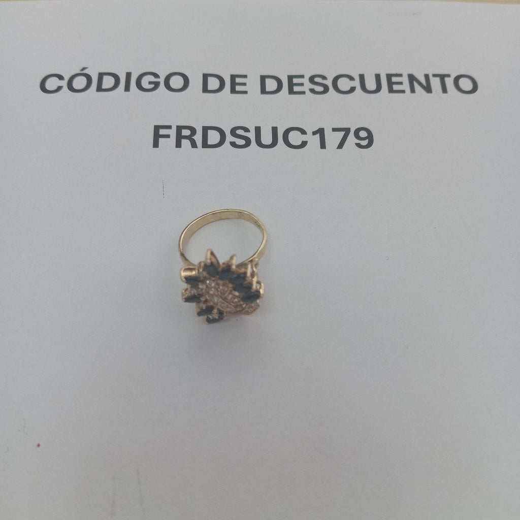 ANILLO ORO 14 K 4.3 GRMS (SEMINUEVO)